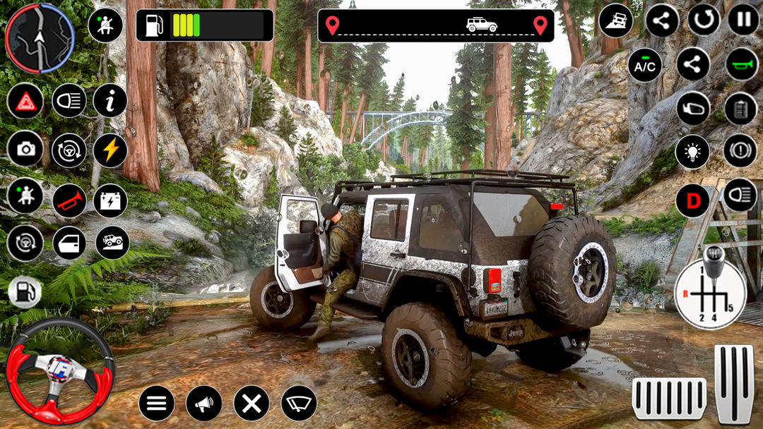 Offroad Jeep Driving Thar Game