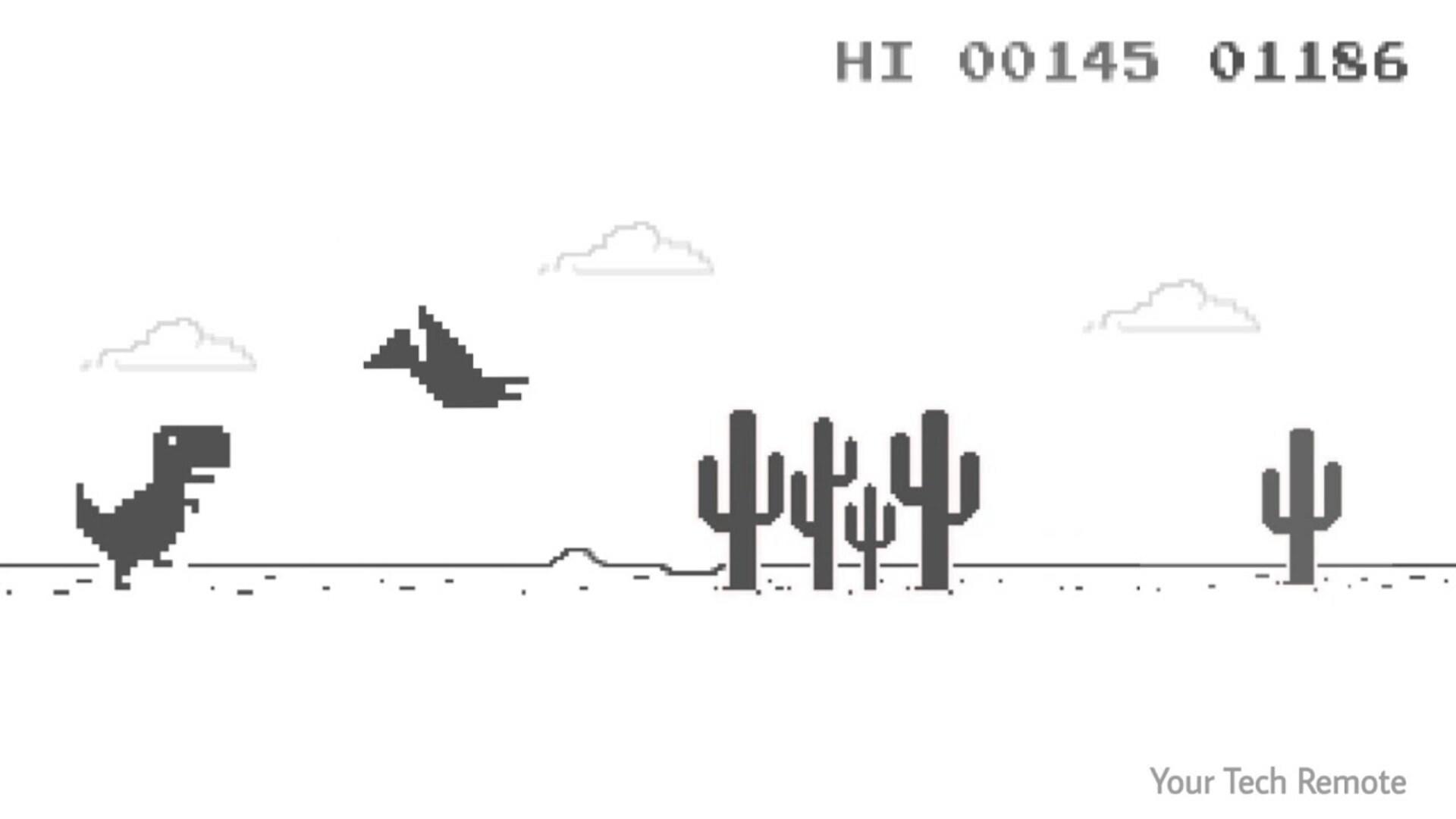Dinosaur No Internet Game!