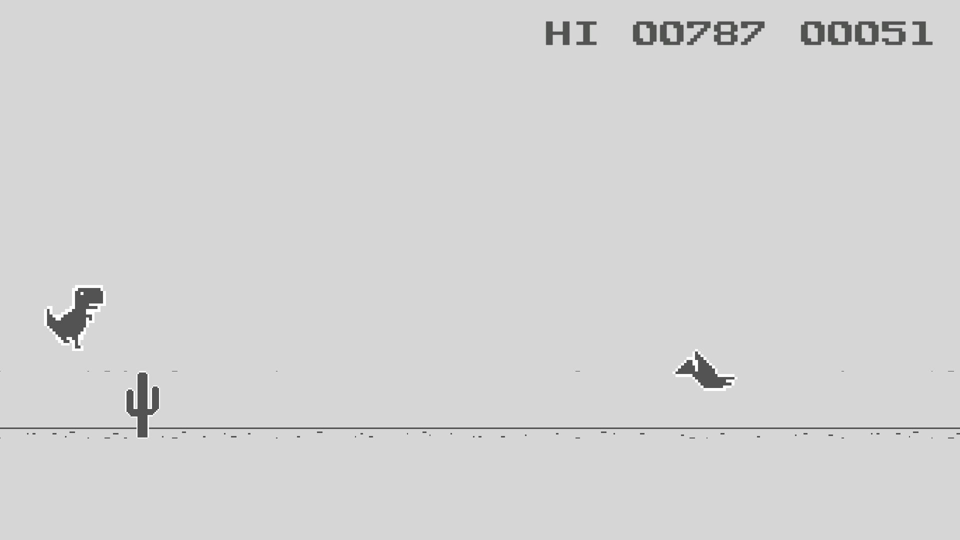 Dinosaur No Internet Game!