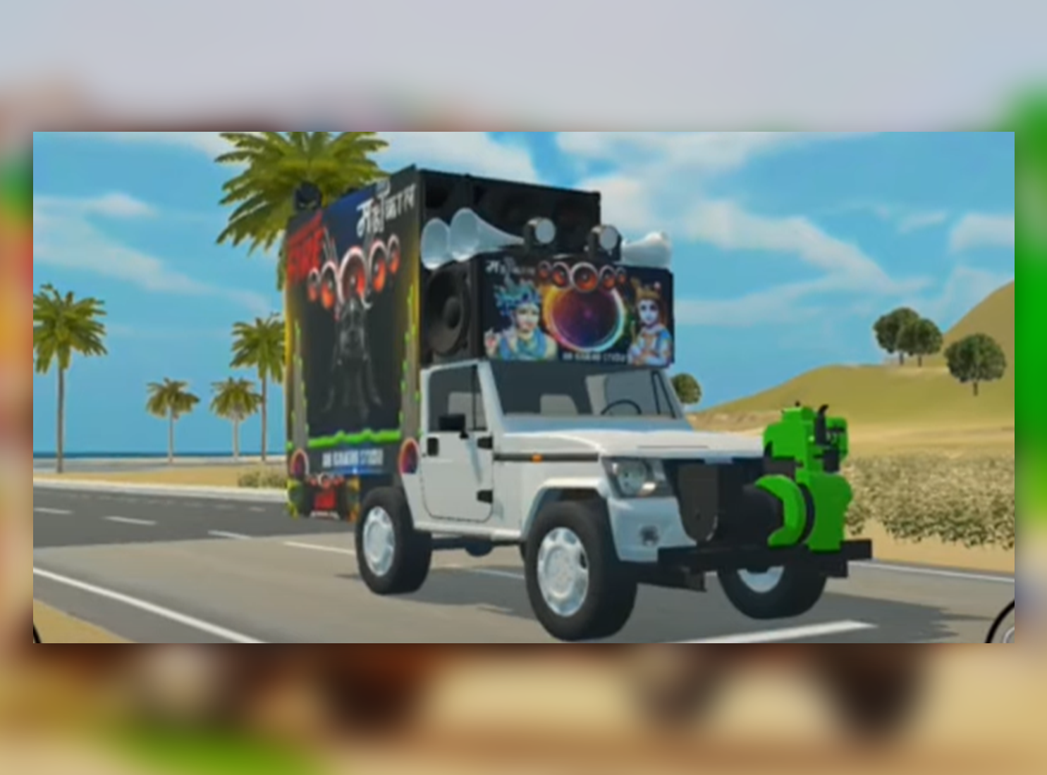 DJ Gadi Wala Game Indian Truck