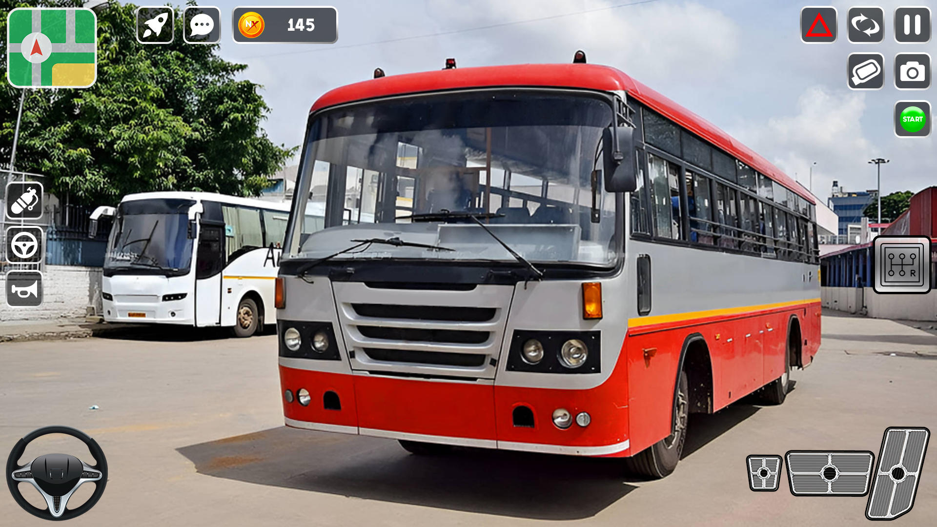 South Indian Bus karnataka 3D